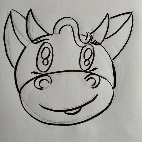 étape d'un dessin d'Ounabrak